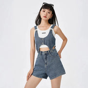 strap top and loose shorts set, view 4 - MRSLM
