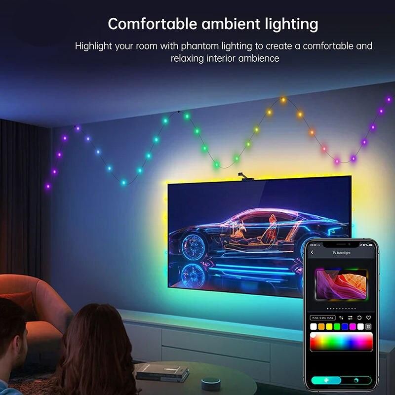 Smart LED fairy string lights, view 8 - MRSLM