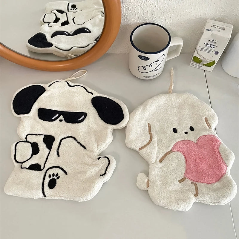 adorable animal hand towels, view 6 - MRSLM
