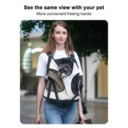 pet sling bag, view 6 - MRSLM