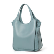 genuine leather tote bag, view 2 - MRSLM