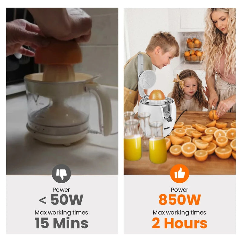 electric citrus juicer, view 6 - MRSLM