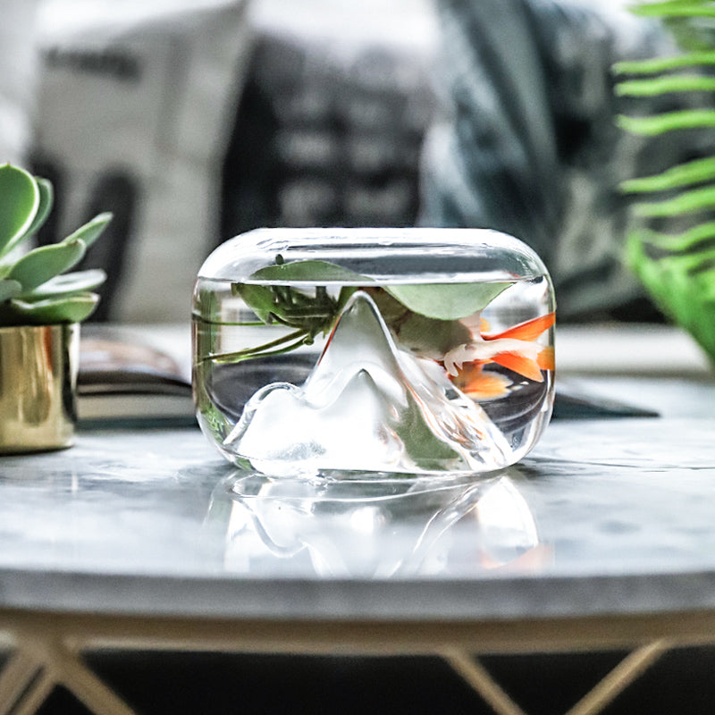 mini glass fish bowl, view 4 - MRSLM