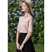 square neck half-sleeve t-shirt, view 5 - MRSLM