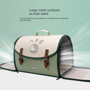 Expandable pet carrier backpack, view 5 - MRSLM