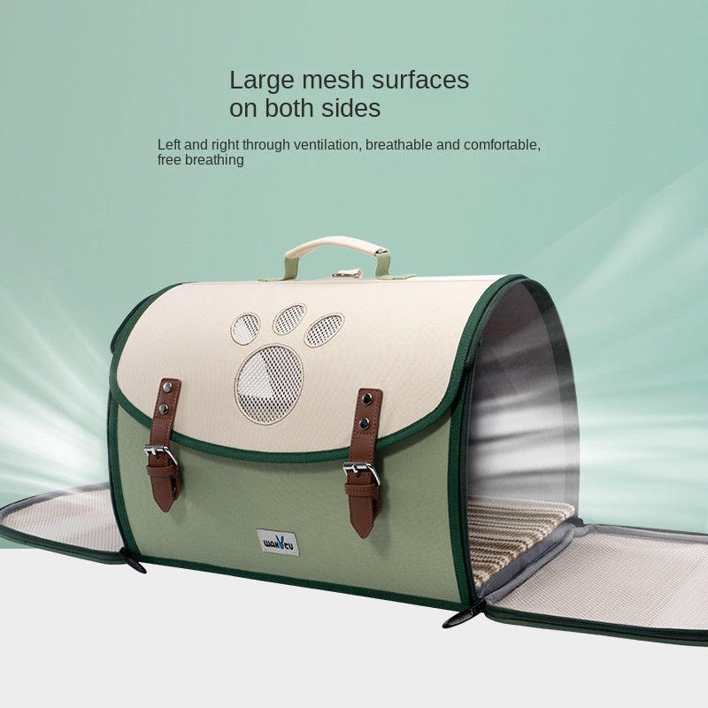 Expandable pet carrier backpack, view 5 - MRSLM