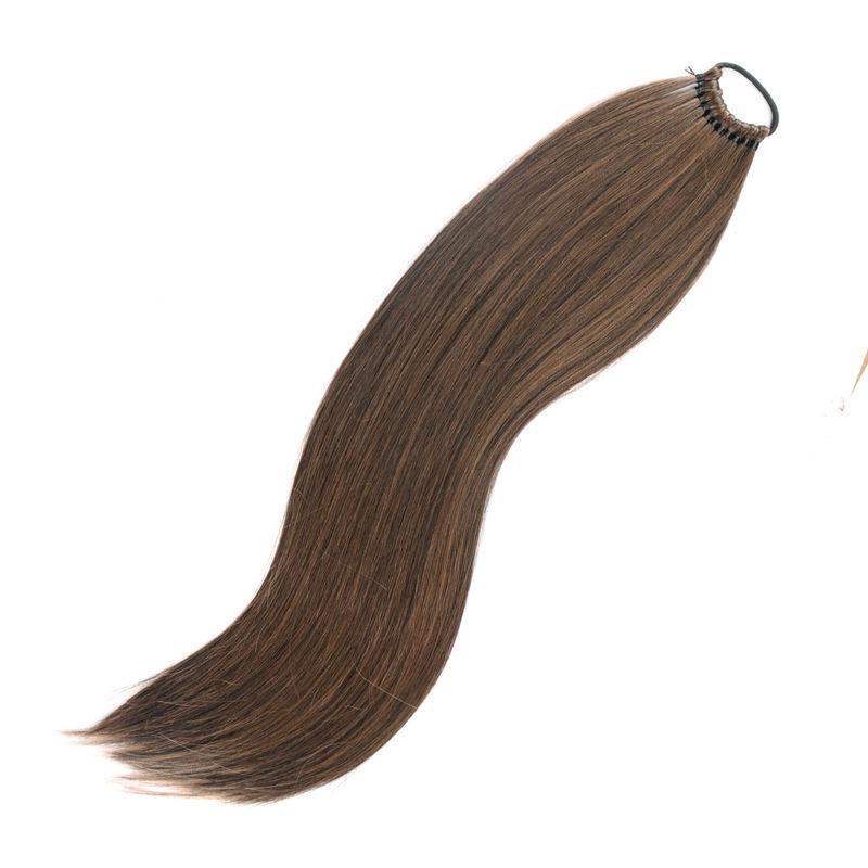 24-inch straight ponytail hair extension, view 8 - MRSLM