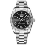 roman numeral quartz watch, view 7 - MRSLM