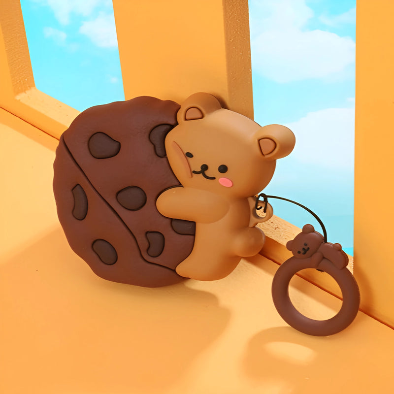 cookie bear car key case cover, view 8 - MRSLM