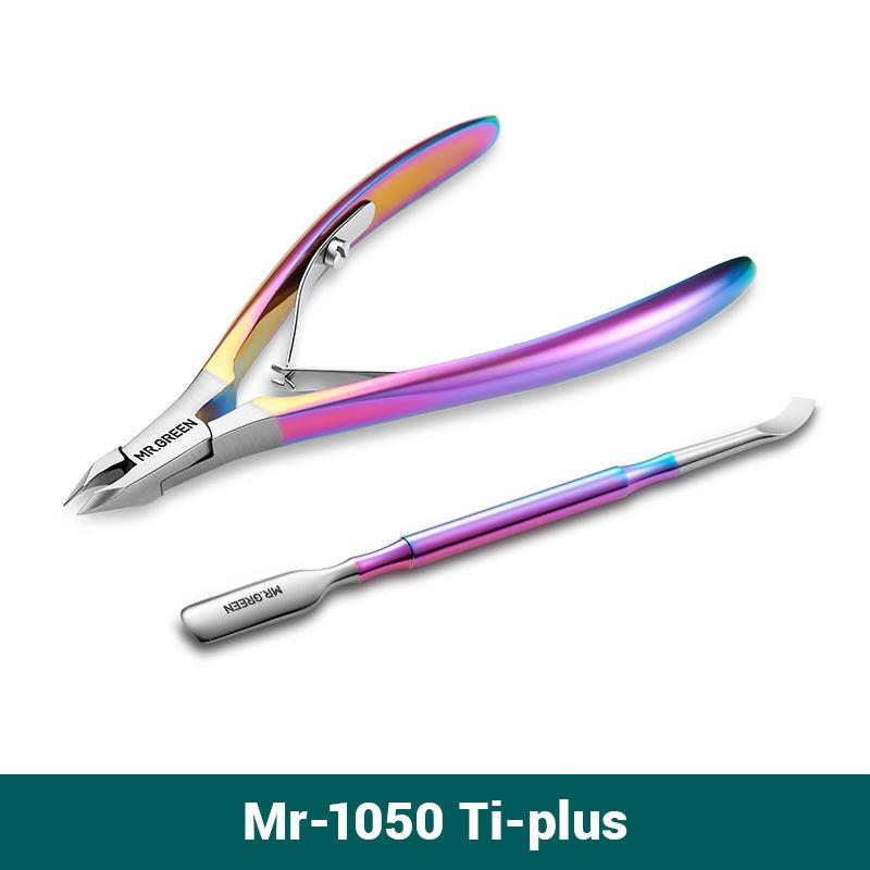 colorful stainless steel cuticle nippers, view 2 - MRSLM