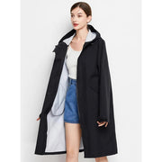 women's waterproof hooded rain jacket, view 2 - MRSLM