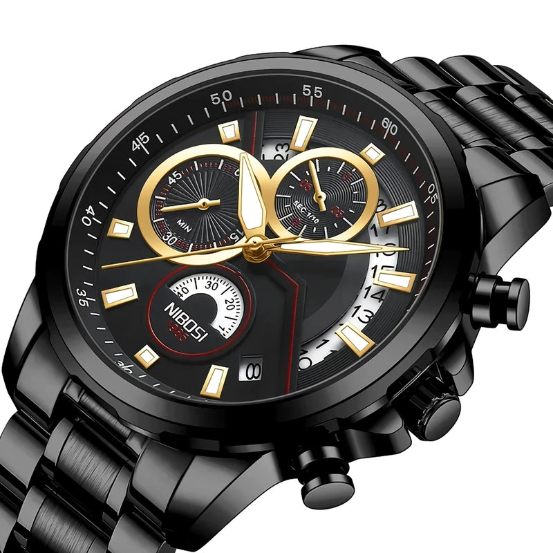 men's sport chronograph watch, view 2 - MRSLM