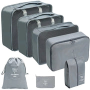 7-piece travel packing cubes set, view 3 - MRSLM