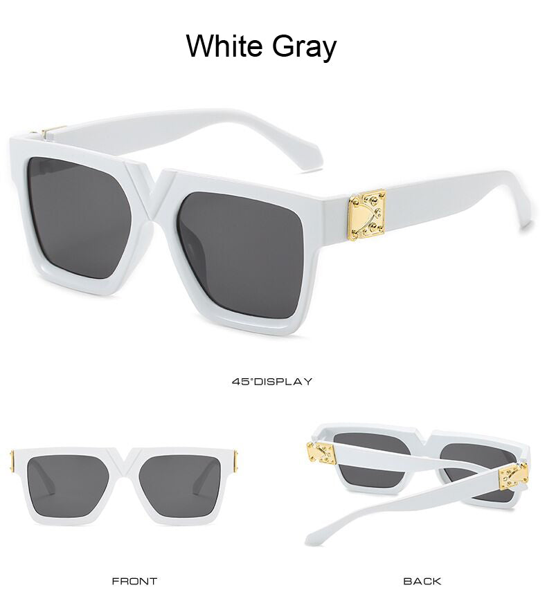 luxury square sunglasses, view 7 - MRSLM