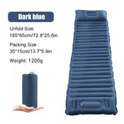 ultralight inflatable camping mattress, view 5 - MRSLM