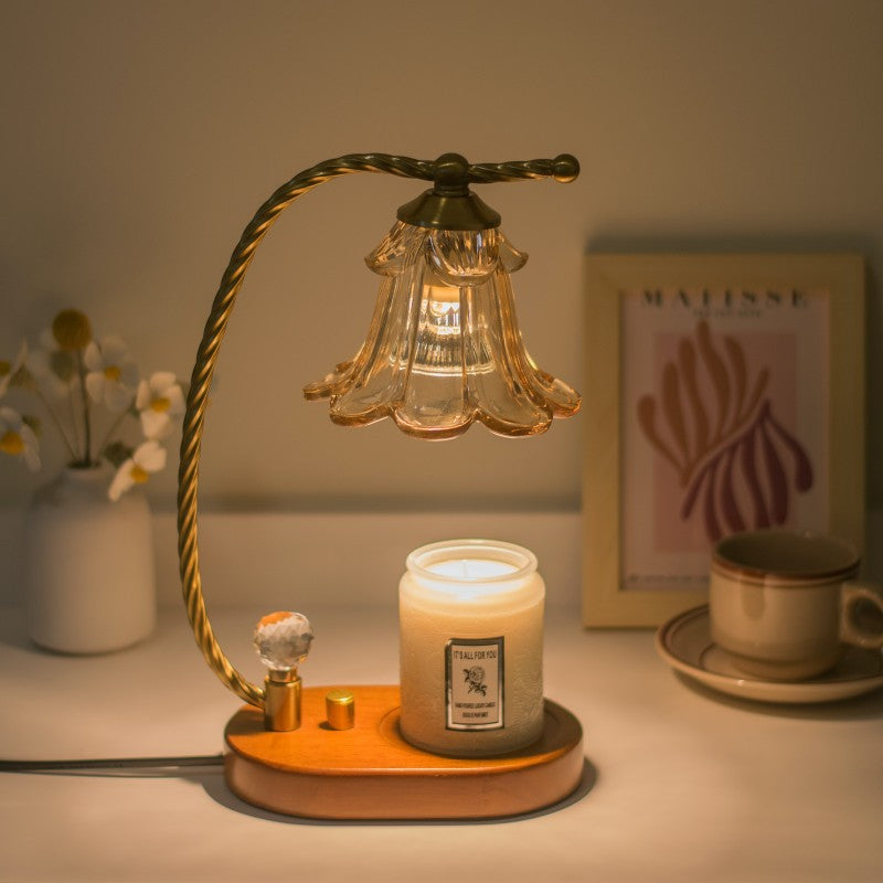 retro wax melting candle warmer lamp, view 2 - MRSLM