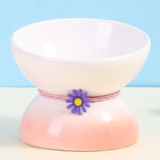 small ceramic cat bowl, view 2 - MRSLM