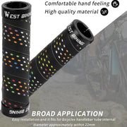 non-slip bicycle handlebar grips, view 3 - MRSLM