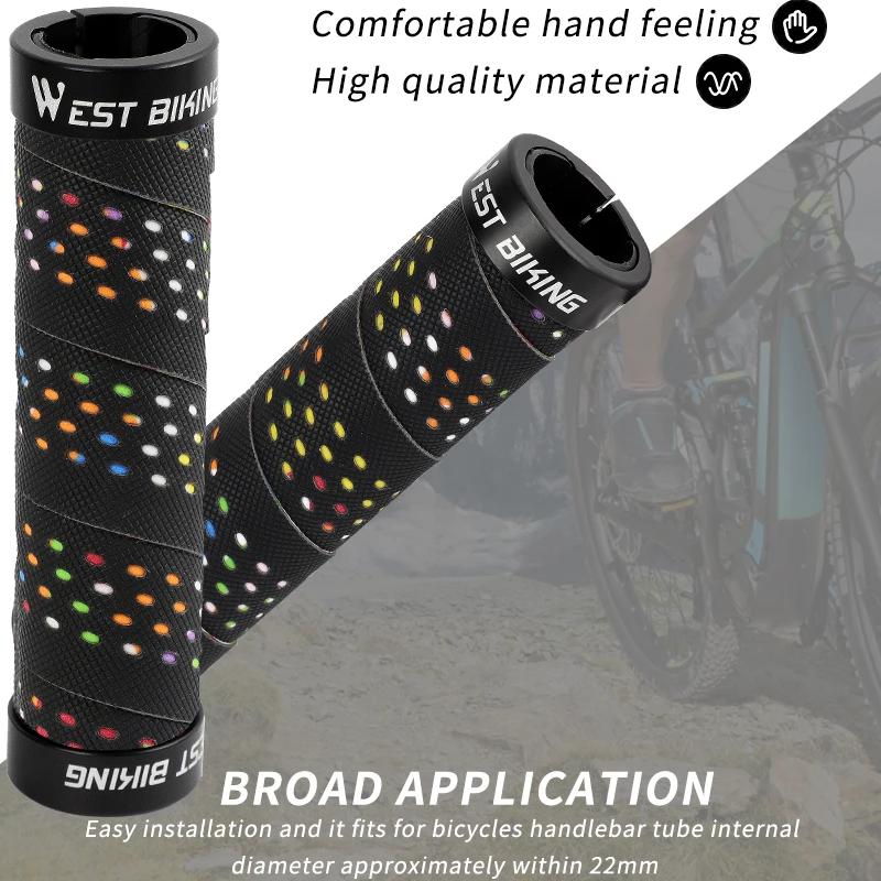 non-slip bicycle handlebar grips, view 3 - MRSLM