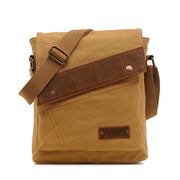 retro canvas vertical crossbody bag, view 5 - MRSLM