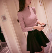 women's half-neck sweater, view 7 - MRSLM