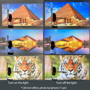 led smart projector with 300-inch display, view 7 - MRSLM