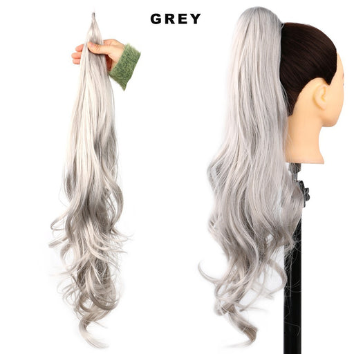 high ponytail long curly wig, view 12 - MRSLM
