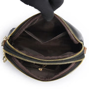leather crossbody bag, view 12 - MRSLM