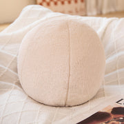 furry ball plush pillow, view 3 - MRSLM