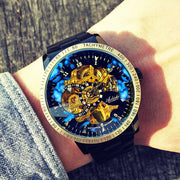 men's automatic hollow mechanical watch, view 2 - MRSLM