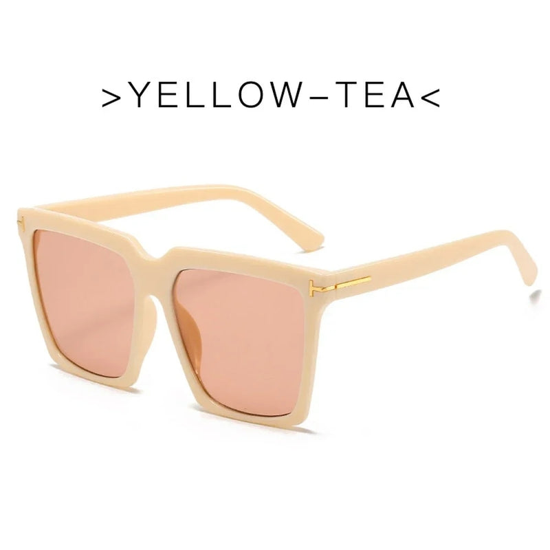 oversized square sunglasses for women, view 3 - MRSLM