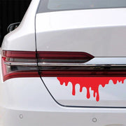 red bleeding effect car decal - MRSLM