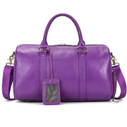men's genuine leather gym bag, view 15 - MRSLM
