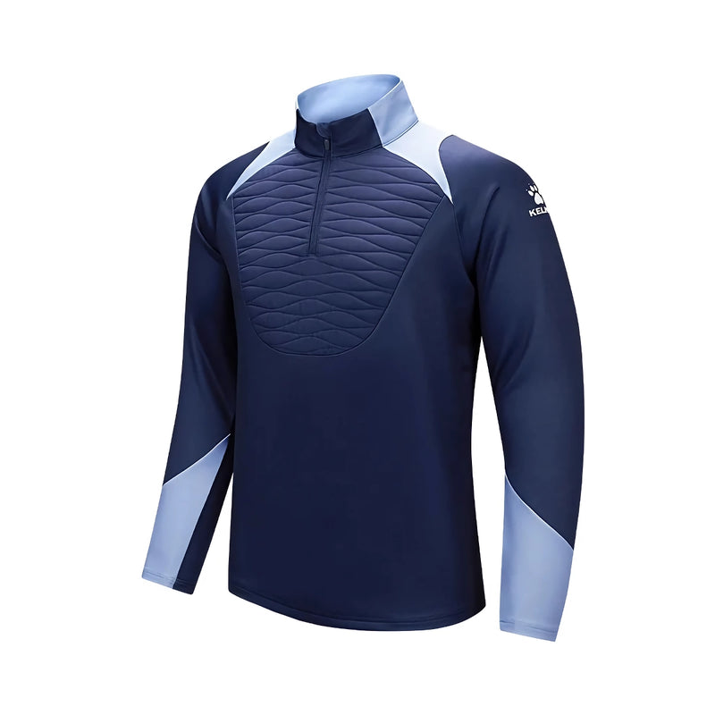men's half-zip quilted sports pullover, view 5 - MRSLM