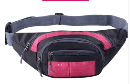 Waterproof Canvas Multi-pocket Phone Chest Bag