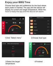 wireless bbq thermometer, view 4 - MRSLM