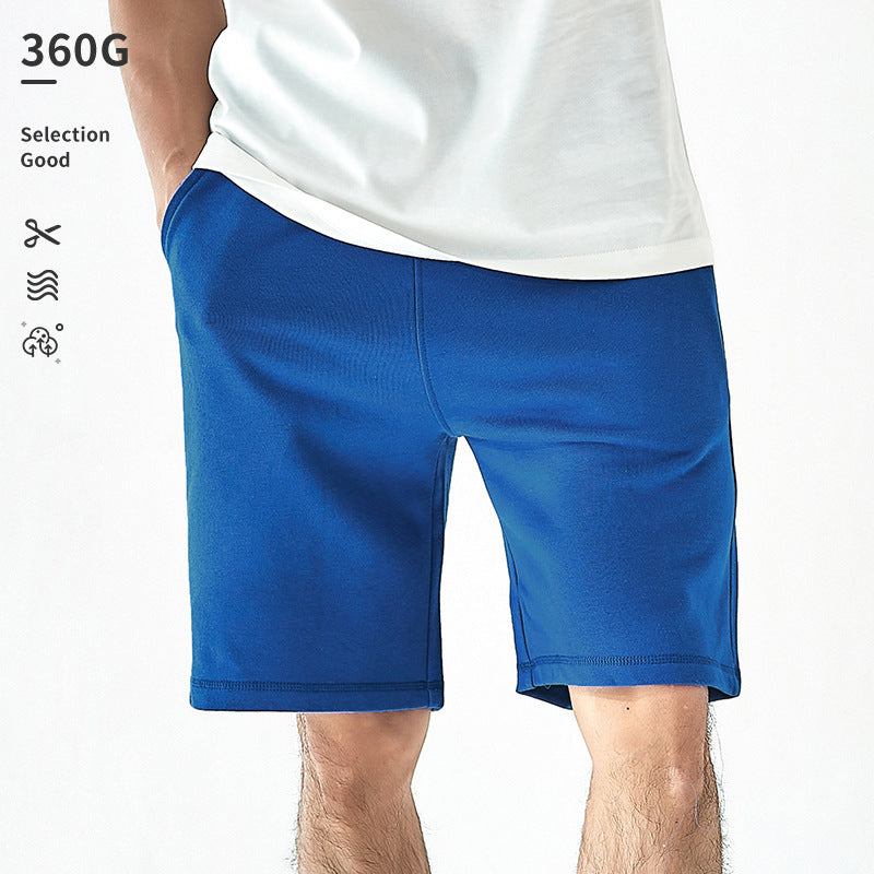 Retro cotton terry sweat shorts - MRSLM
