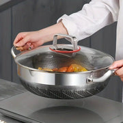 6 quart stainless steel cooking pot, view 4 - MRSLM