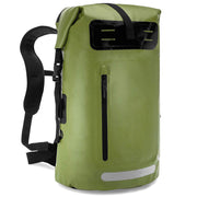 waterproof roll-top dry bag backpack, view 4 - MRSLM