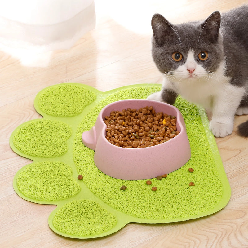 anti-slip cat paw pet mat, view 6 - MRSLM