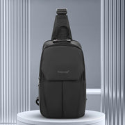 men's waterproof crossbody sling bag, view 3 - MRSLM