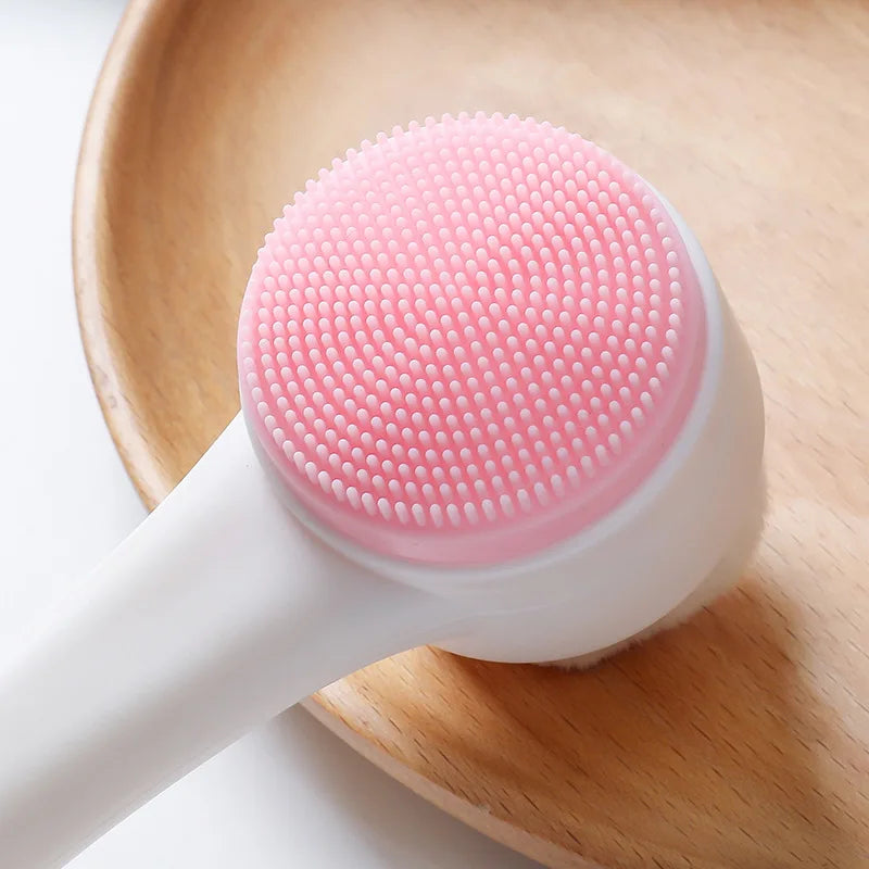 silicone face cleansing brush, view 5 - MRSLM