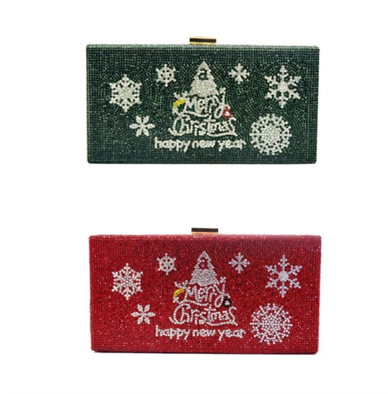 rhinestone clutch bag - MRSLM
