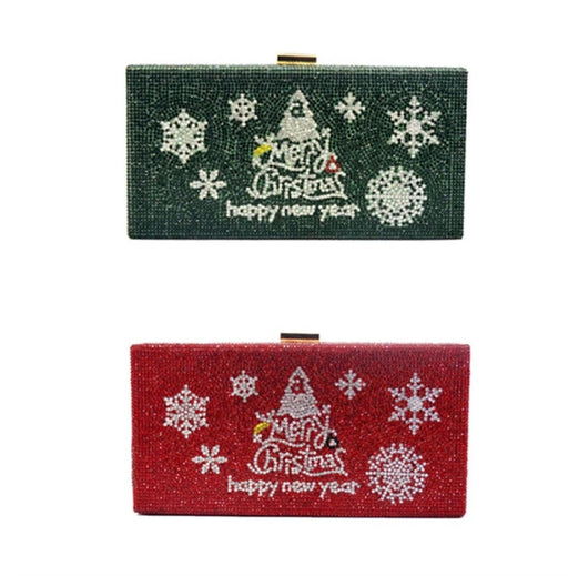 rhinestone clutch bag - MRSLM