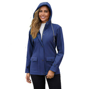 women's fleece-lined waterproof anorak jacket, view 6 - MRSLM