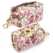 flower print dog walking bag, view 3 - MRSLM