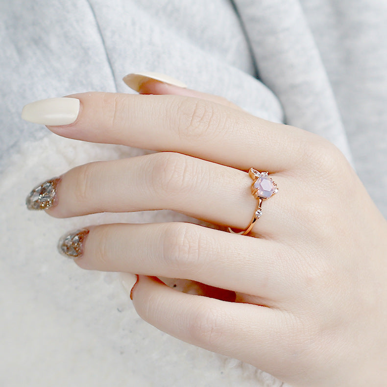 s925 silver fish and bubble ring - MRSLM