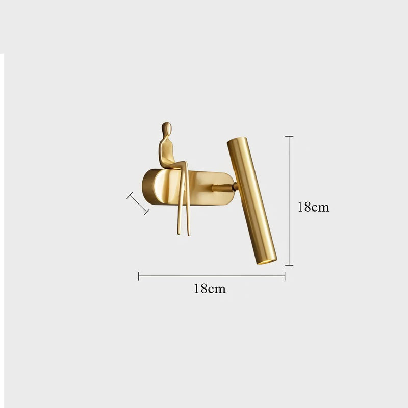 creative bedroom wall lamp, view 4 - MRSLM