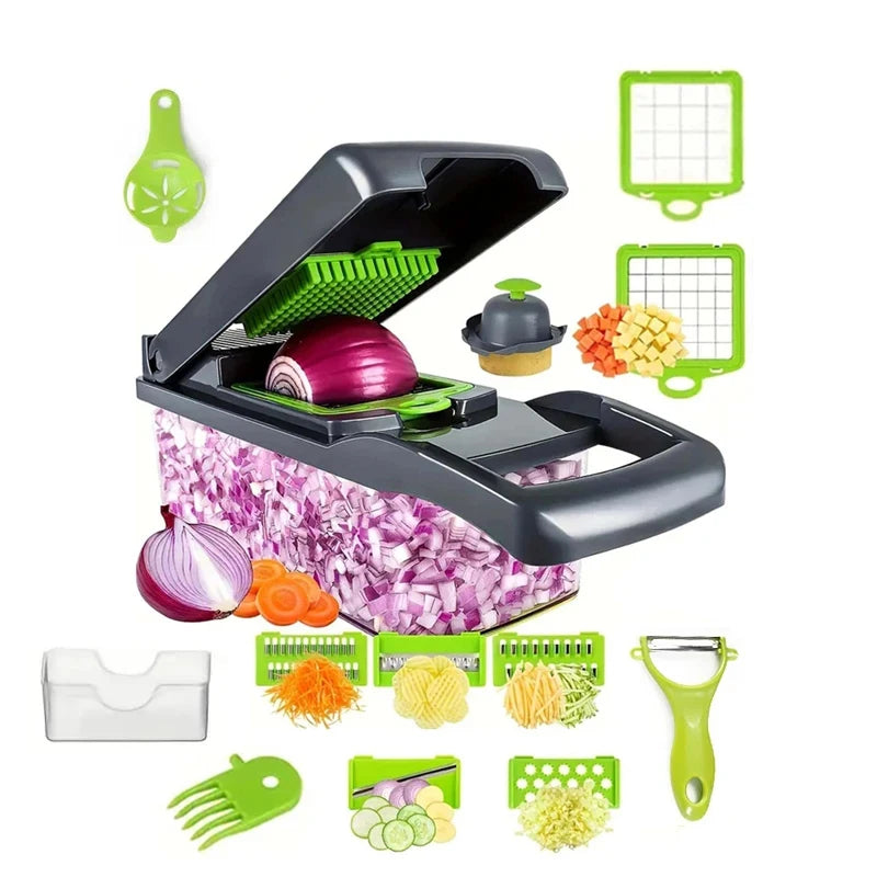 multifunctional vegetable chopper, view 3 - MRSLM