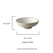 ceramic ramen noodle bowl, view 4 - MRSLM
